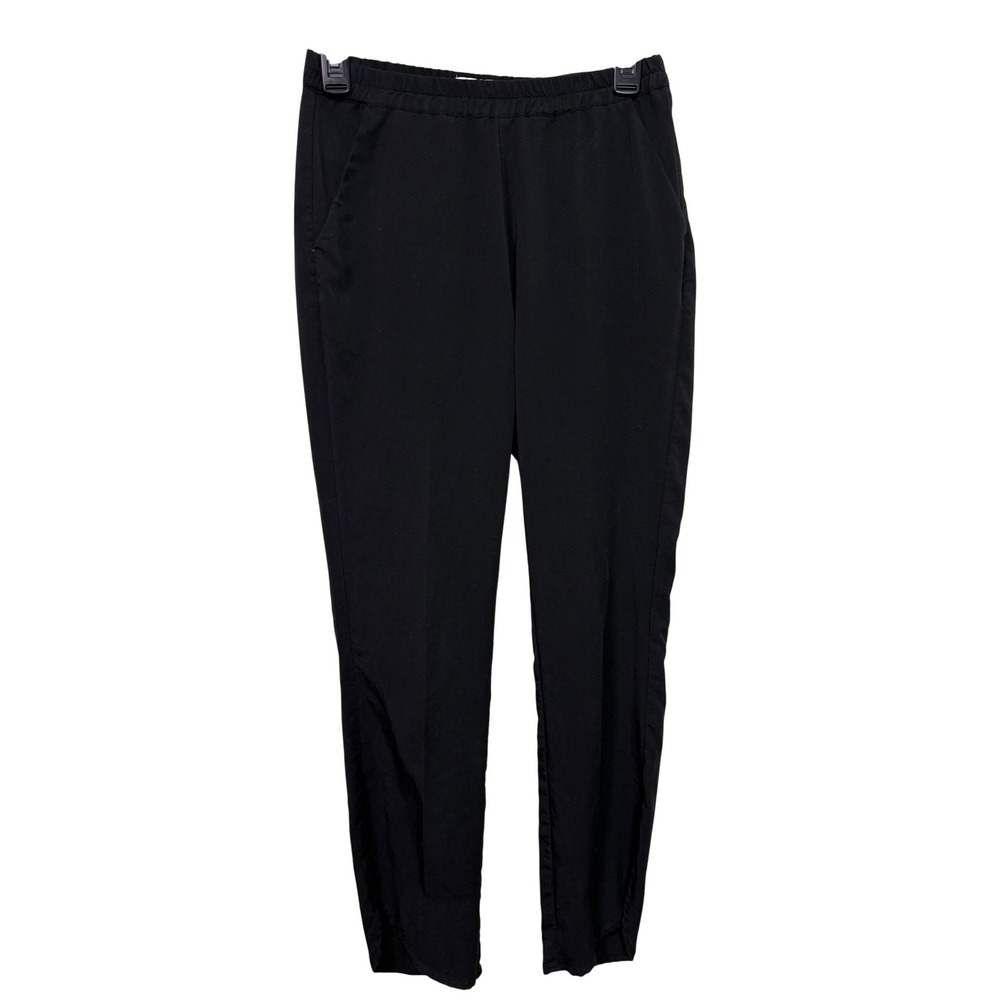 Marine Layer Allison Pant Black Tapered Tulip Hem Modal Blend XS